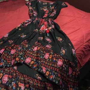 This beautiful high low skirted dress from Wish.